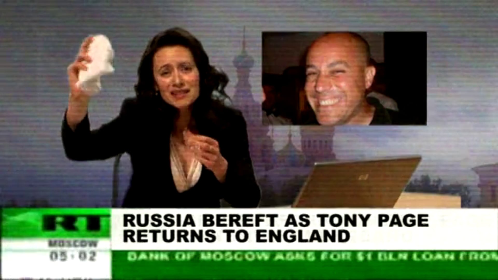 Lloyds Spoof Russian Newscast