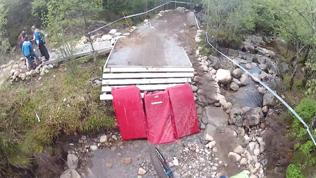Ben Cathro // British downhill Series Round 2 // Fort William 2014 - Headcam