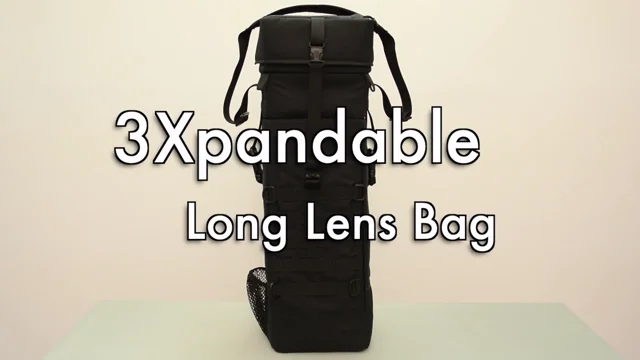 LensCoat llb3xbk 3Xpandable ロングレンズバッグ (ブラック) カメラアクセサリー