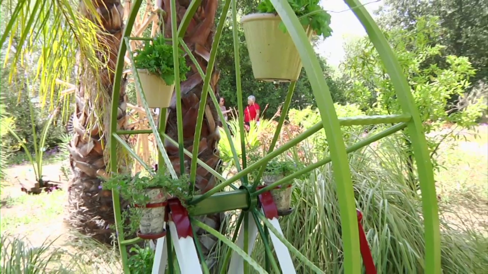 Sculpture in the Maloof Garden 2014 - Interviews