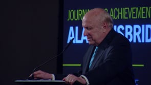 First Amendment Lawyer Floyd Abrams Introduces Journalistic Achievement Award Winner Alan Rusbridger