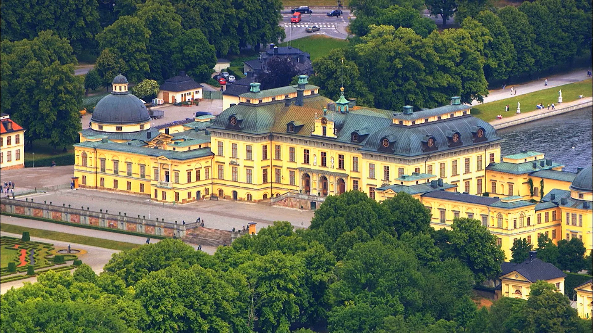 The Drottningsholm Palace