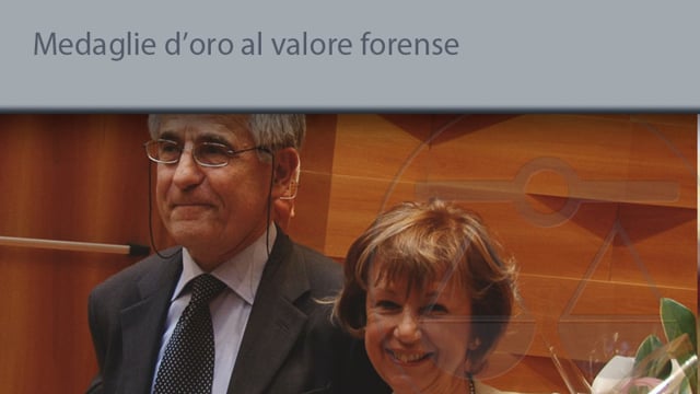 Medaglie d'oro al valore forense - 19/5/2014