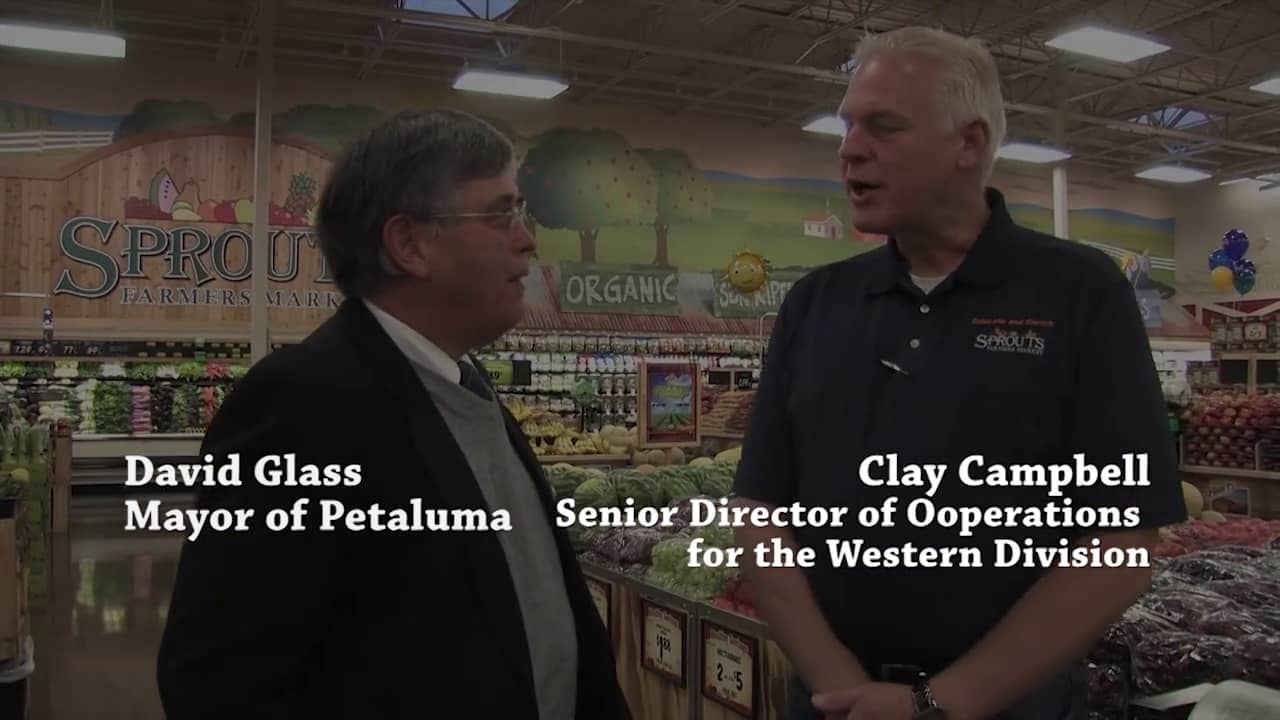 Spotlight on Petaluma With Mayor David Glass Grand opening of Sprouts