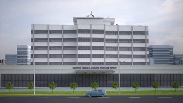 IESS - Hospital Carlos Andrade Marín - Visualización Arquitectónica