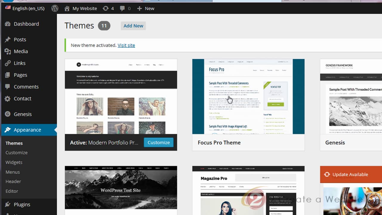 WordPress Starter Video on Vimeo
