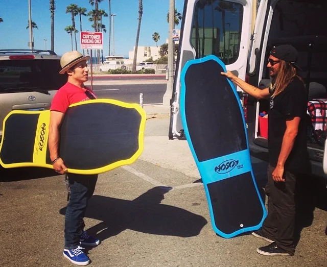 UNIV x Hosoi Hammerhead surfboard with Christian Hosoi from the UNIV Work  Shop