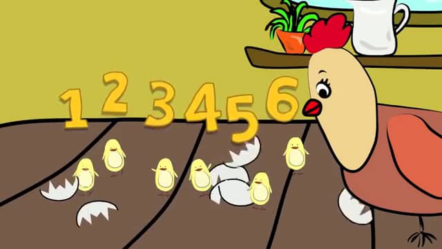 Numbers Song - Counting From 1 - 10 - The Singing Walrus - English for