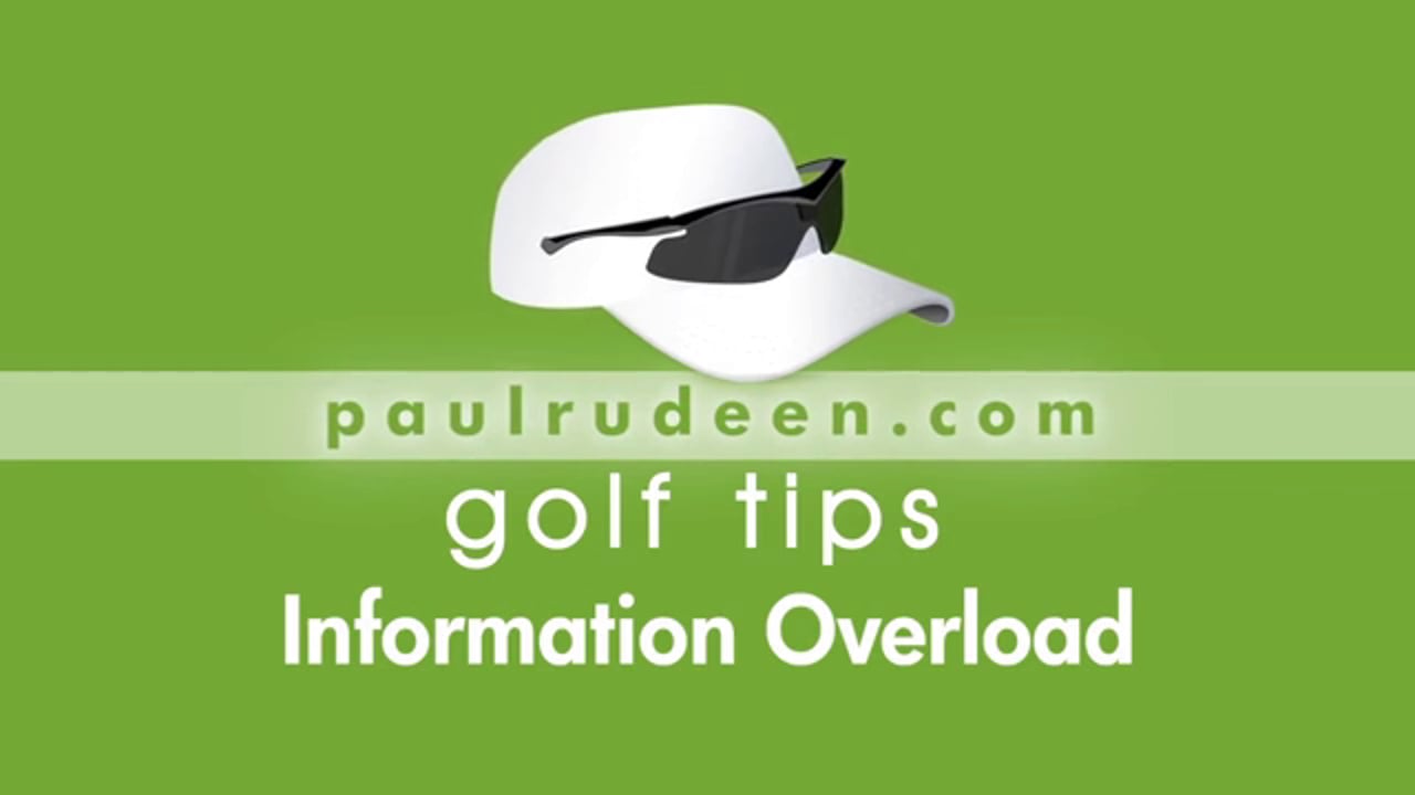 Tip 17 – Information Overload