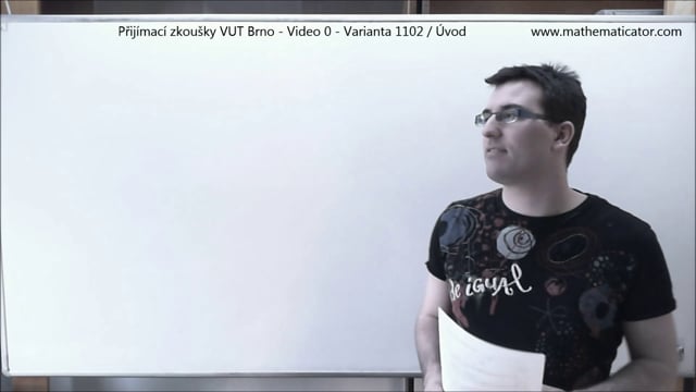 Přijímací zkoušky na VUT Brno - Video 0 - Úvod