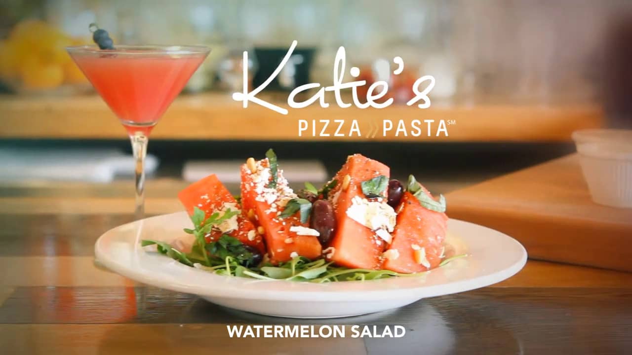 Katie's Pizza and Pasta Osteria Watermelon Salad on Vimeo