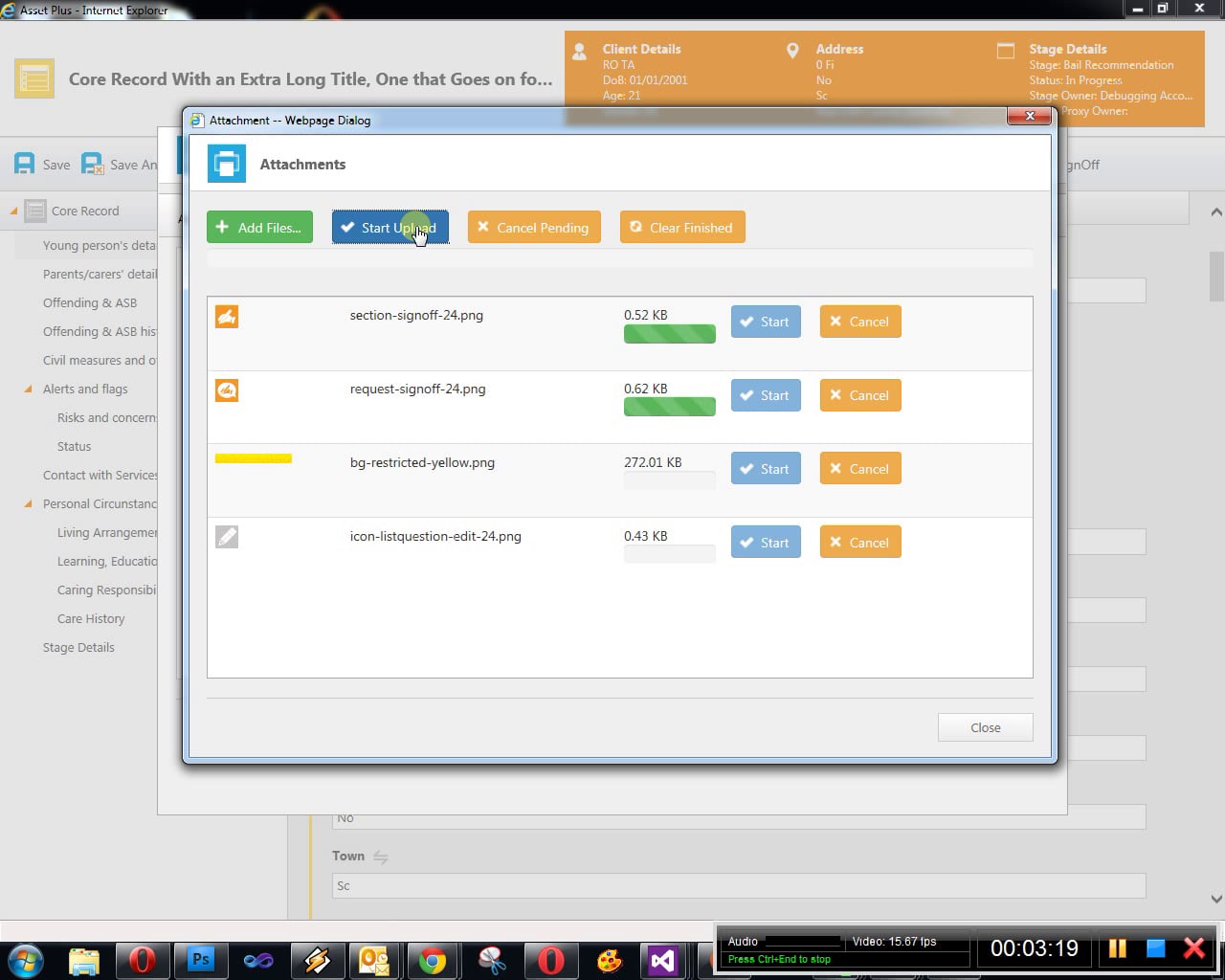 Assessments UI on Vimeo