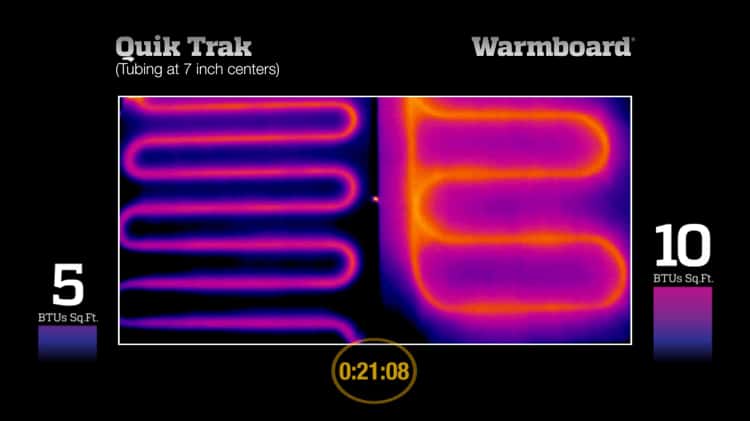 Thermographic Video - Quik Trak vs. Warmboard on Vimeo
