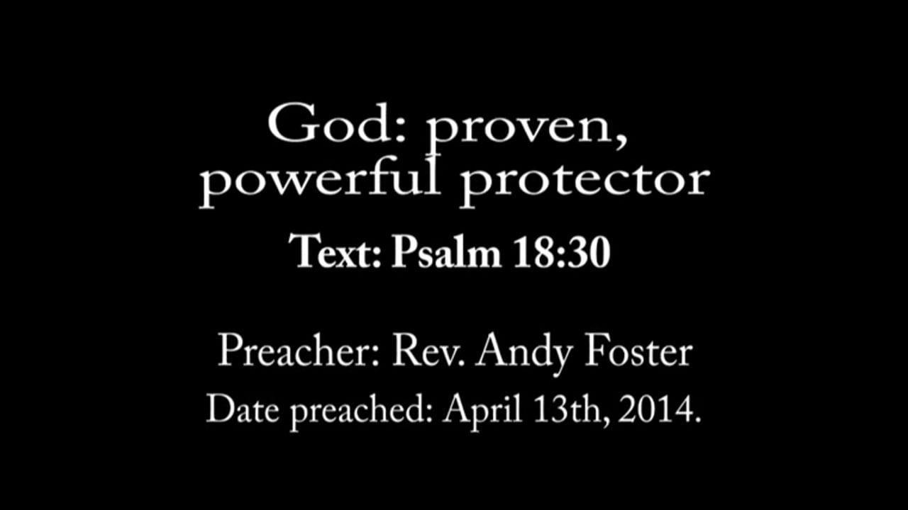 God proved to be the powerful, perfect protector of His people