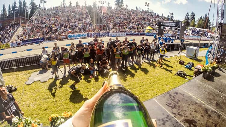 NINO´S CHAMPAGNE - MTB WORLD CUP NOVE MESTO 2014