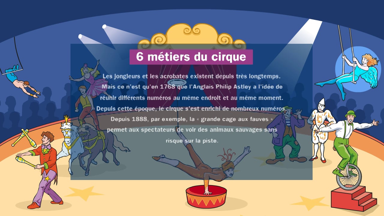 Six métiers du cirque on Vimeo