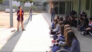 Experiència artística a l'institut El Pedró