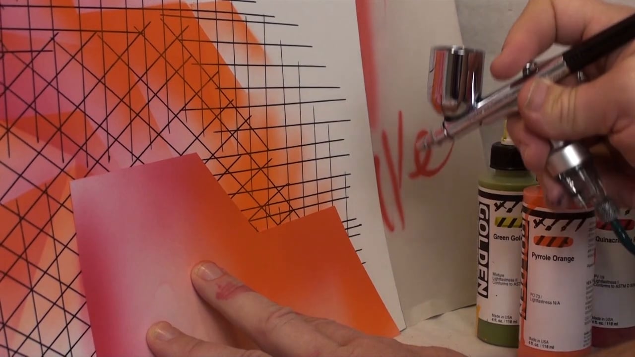 Tips for Acrylic Spraying and Airbrush on Vimeo