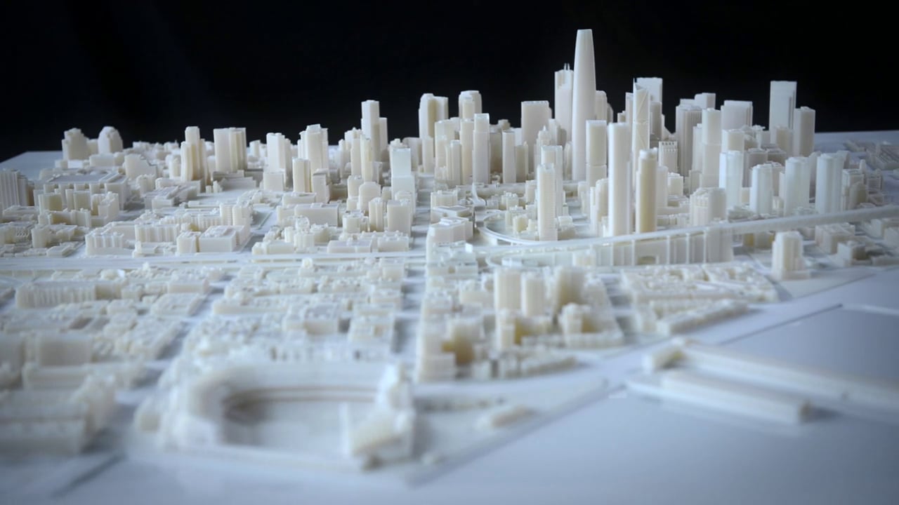 3D printed model of San Francisco - making of on Vimeo