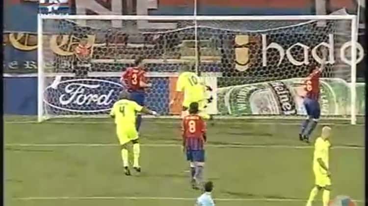 2008 (December 10) Steaua Bucharest (Romania) 0-Fiorentina (Italy) 1 ( Champions League) - video Dailymotion