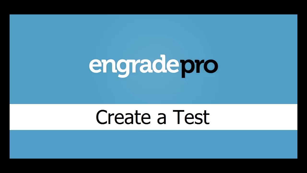 Create New Test on Vimeo