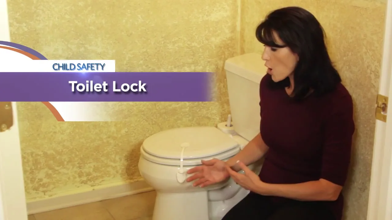 Child Safety Tip - Toilet Lock [123] 