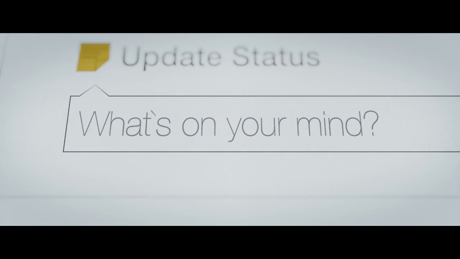 2. What's On Your Mind?