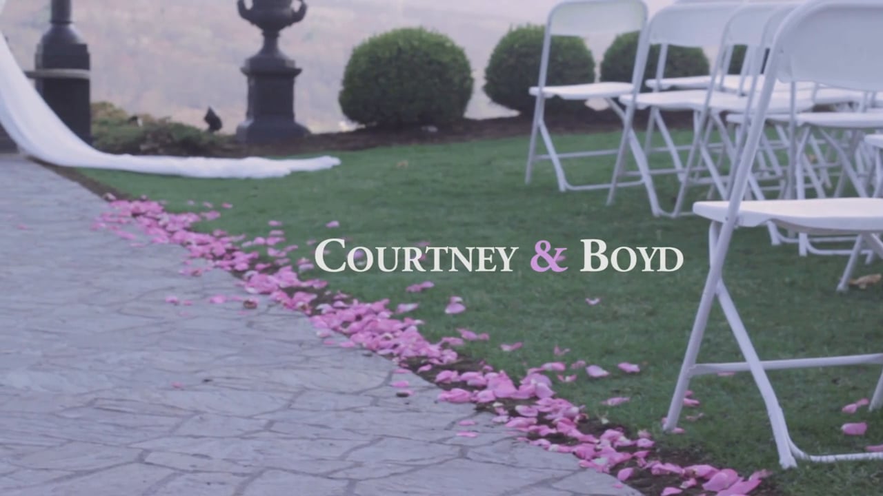 Courtney & Boyd Wedding Trailer