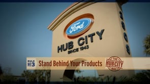 Hub City Way Rule Number 3 – Stand Behind Your Products