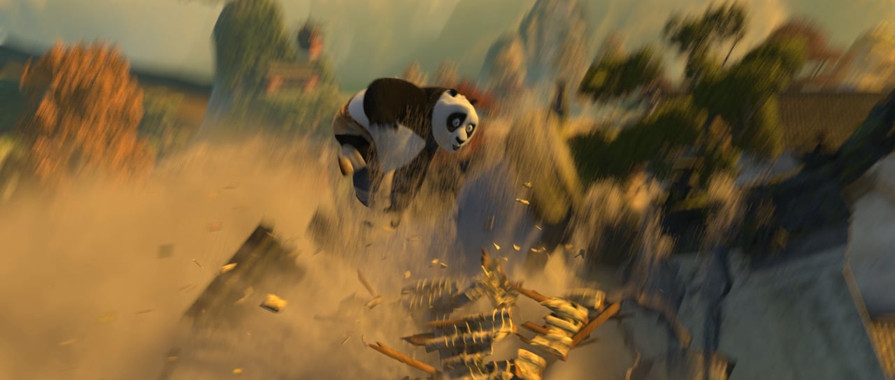 Kung Fu Panda : Roof Destruction by Lucas Janin - Zerply