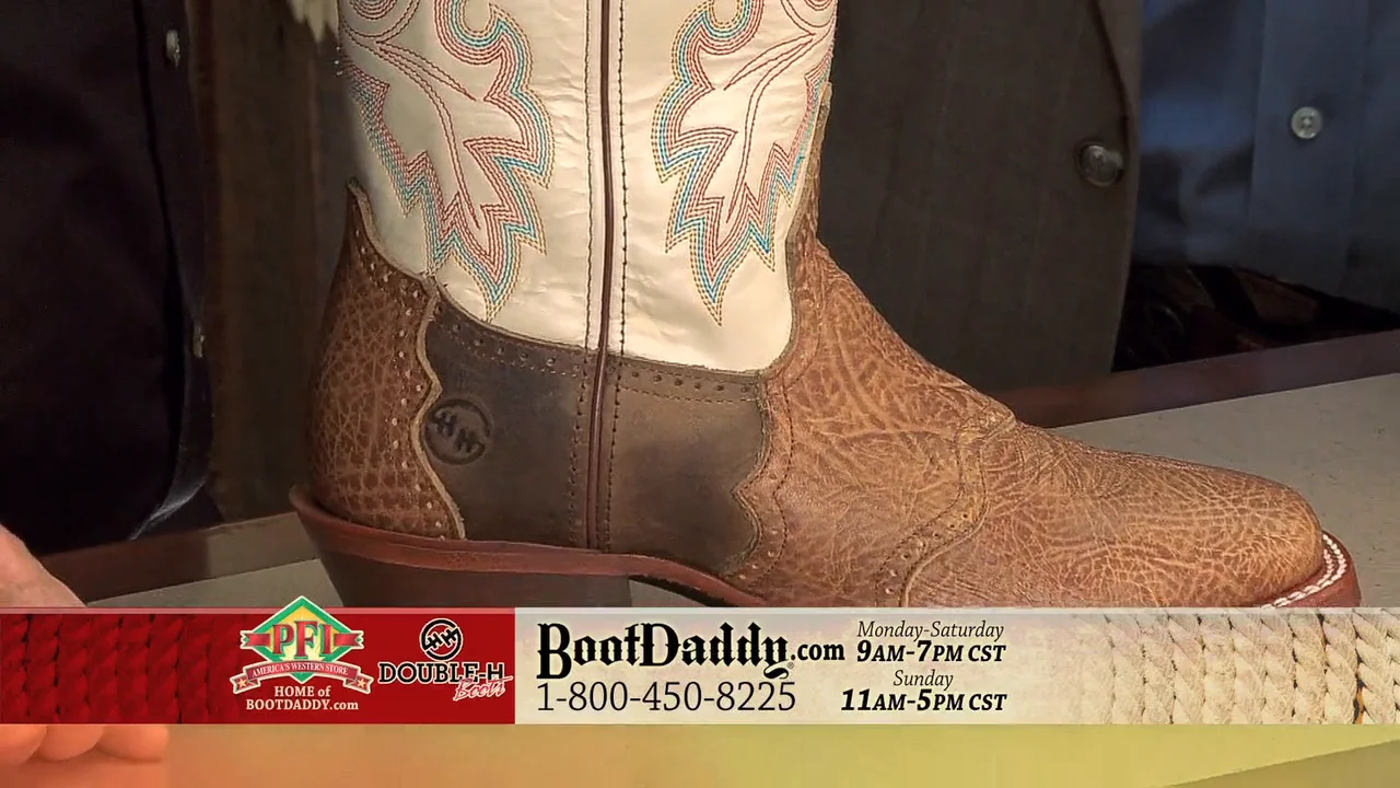 Double h buckaroo outlet cowboy boots