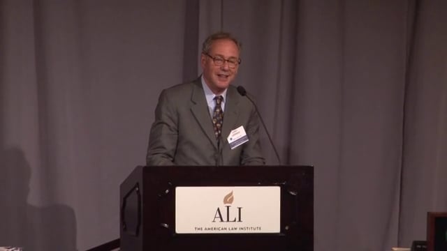 Lance Liebman: 2014 Annual Meeting Farewell Speech