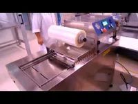 This video shows just how quickly and easy it is to work with the EASY automatic tray sealer. With contour-cutting and sealing speeds of up to 24 trays per minute, this machine is appropriate for medium volume production levels.
