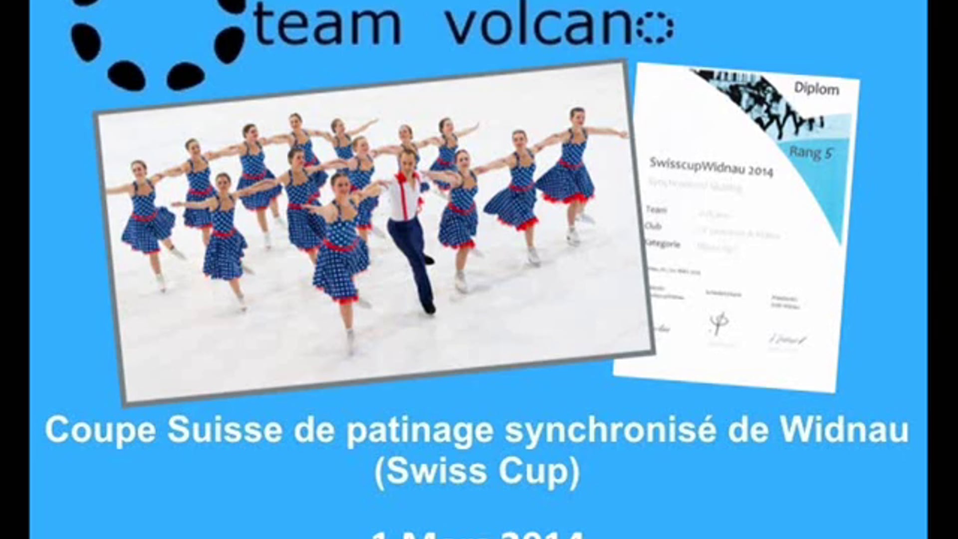 Coupe Suisse de patinage synchronisé de Widnau 2014