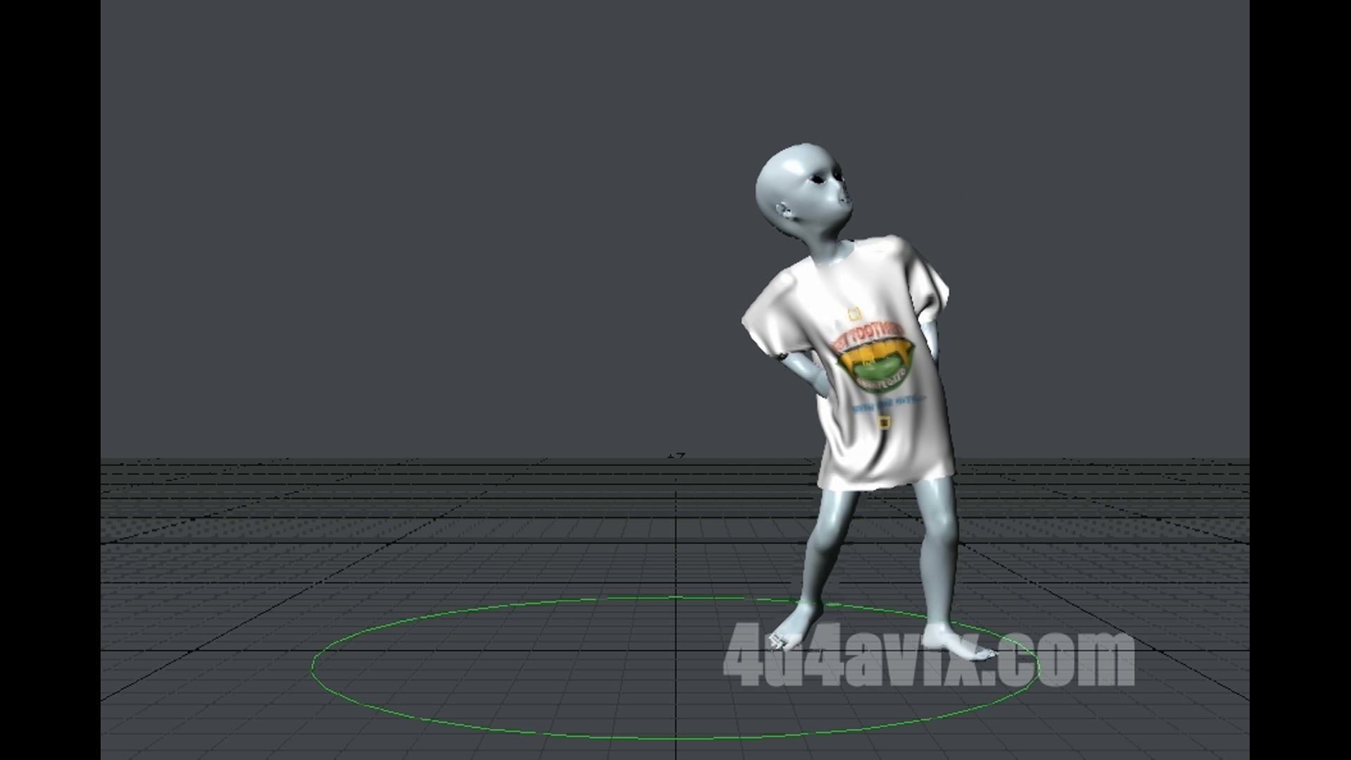 Alien Female GamGam Dance
