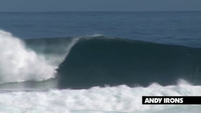 Andy Irons 4 Waves Cloudbreak from Dave Tepper
