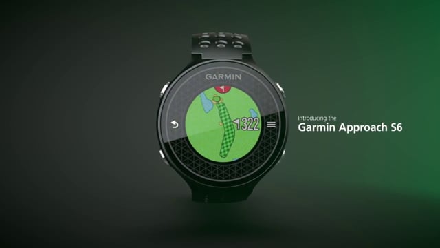 Garmin Approach S6 GPS - Black/Orange at InTheHoleGolf.com