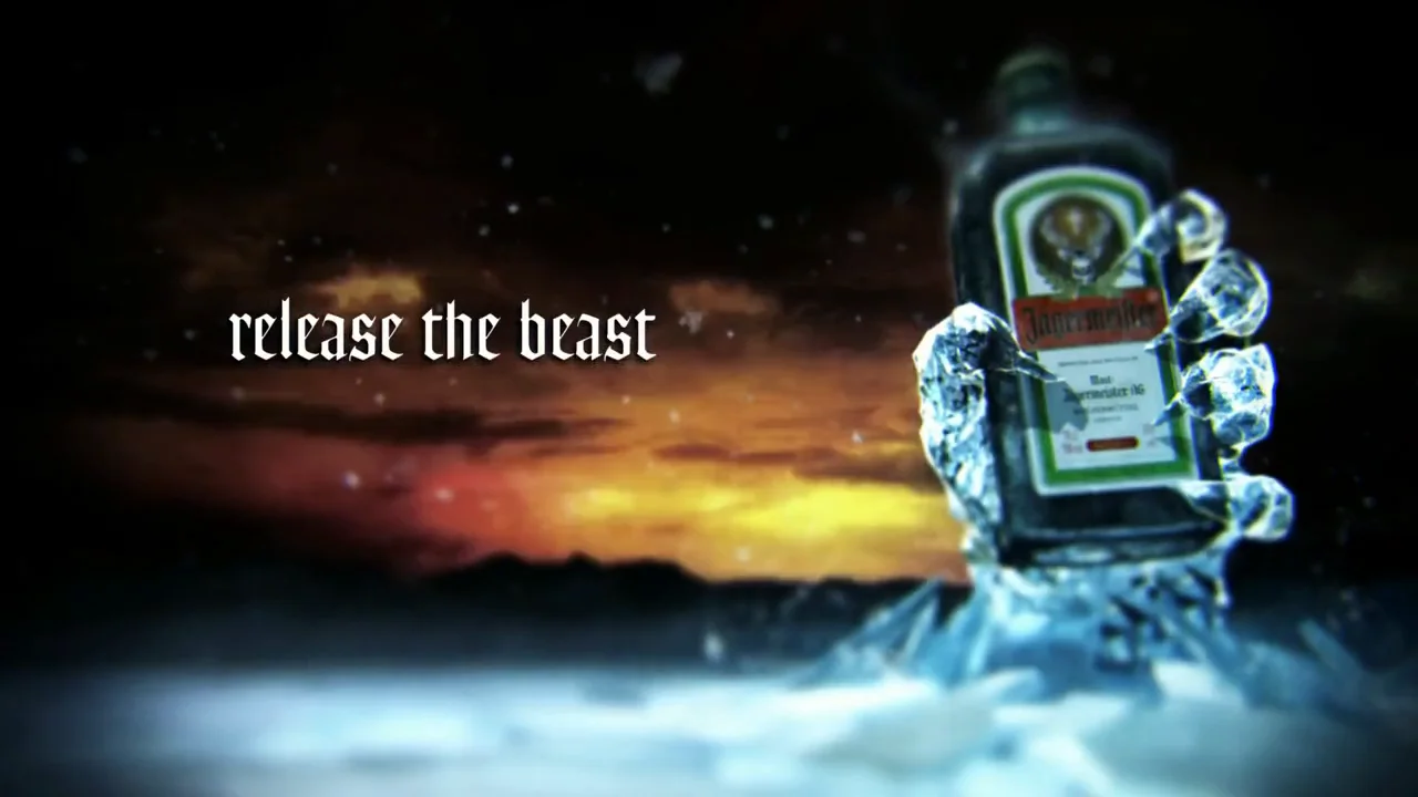 Cafe Pub Wall Sign - Jagermeister Release The Beast