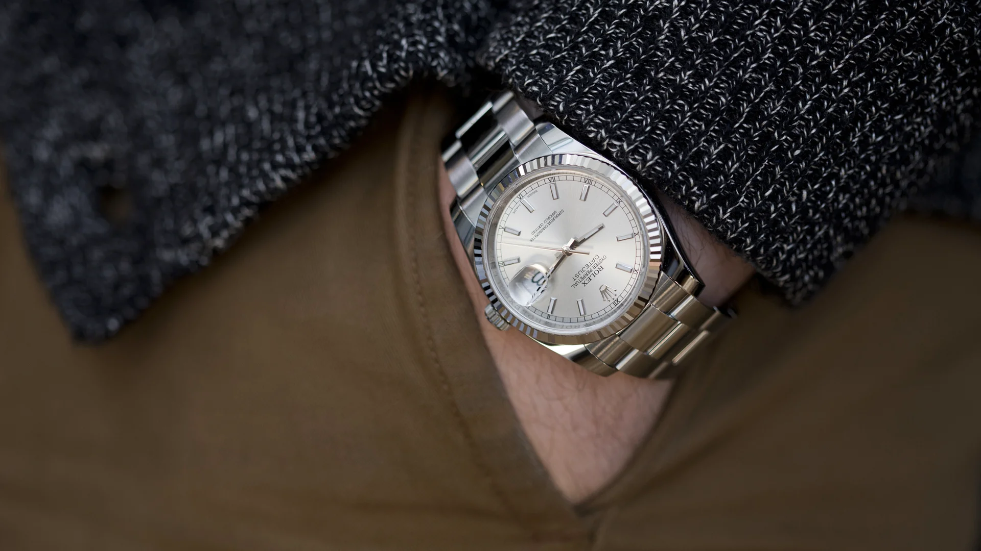 Datejust 36 outlet on wrist