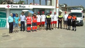 Presentació servei de salvament de la Creu Roja