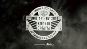 23rd European H.O.G. Rally, Croatia Harley Days. Biograd, Croatia