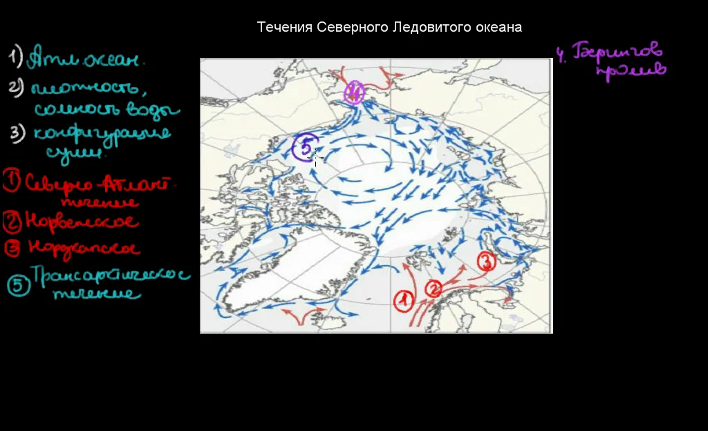 Климат течения северного ледовитого океана