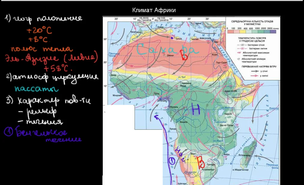 Самый влажный климат в мире. Климатическая карта Африки. Климат Африки. Климатическая карта Африки 7 класс. Типы климата Африки.