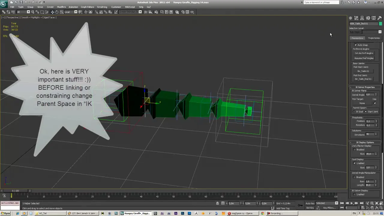 Tail Rigging - 3D MAX on Vimeo