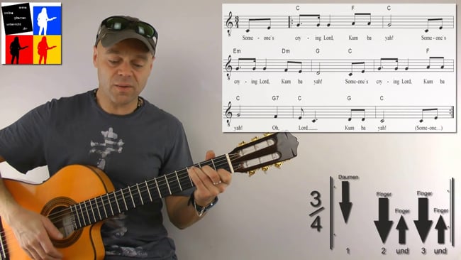 Kum ba yah - Der Rhythmus