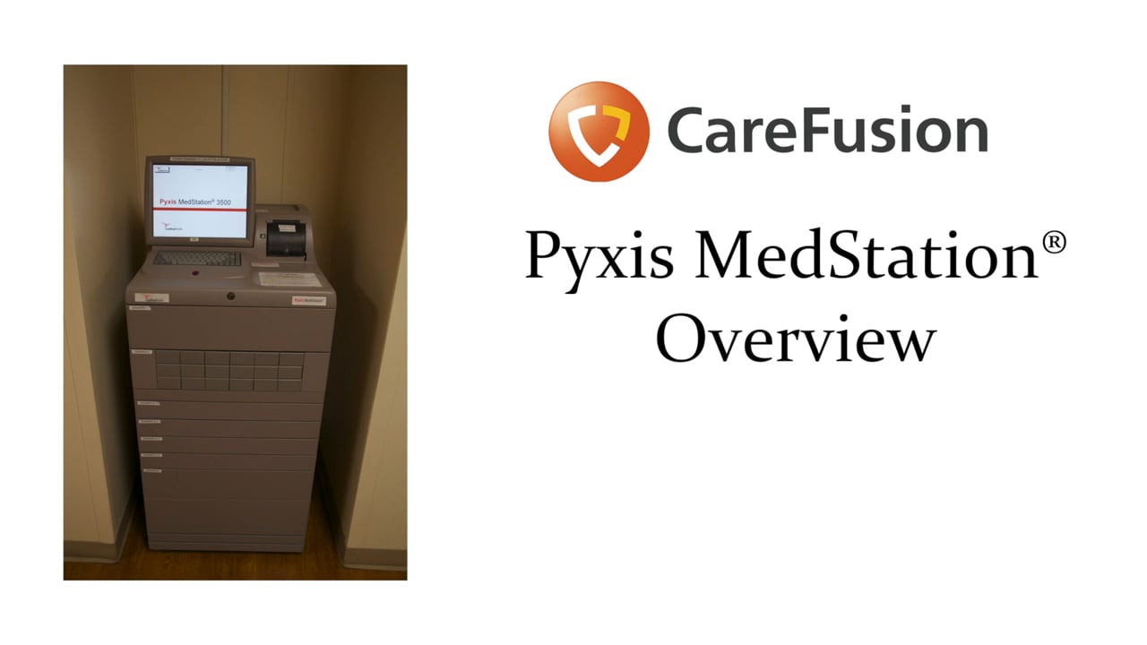 Pyxis MedStation® Overview on Vimeo