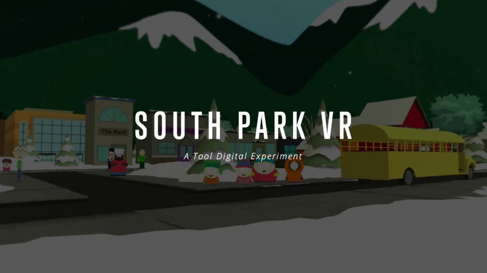 Tool's South Park VR dans Oculus