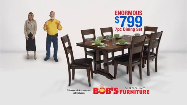 Bob'S Discount Furniture Enormous Dining Room Set On Vimeo