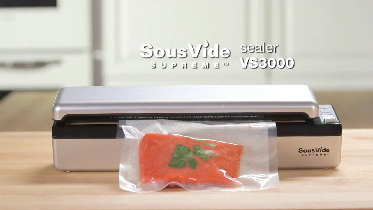 New Sous Vide Sealer by SousVide Supreme 