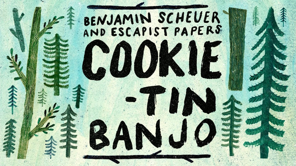 "Banjo de lata de galletas" de Benjamin Scheuer & Escapist Papers
